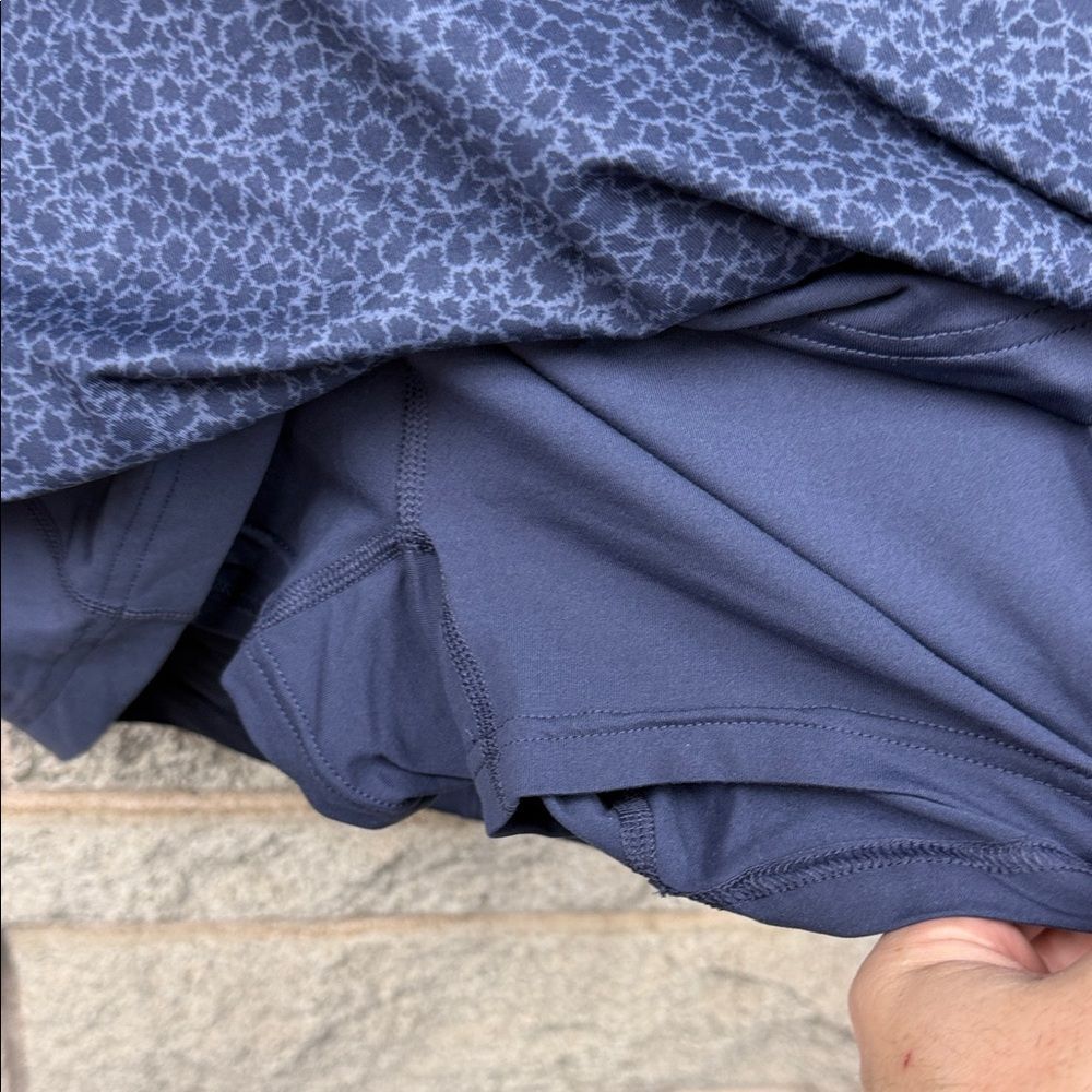 Columbia Navy Micro-Print Active Skort - Picture 5 of 5